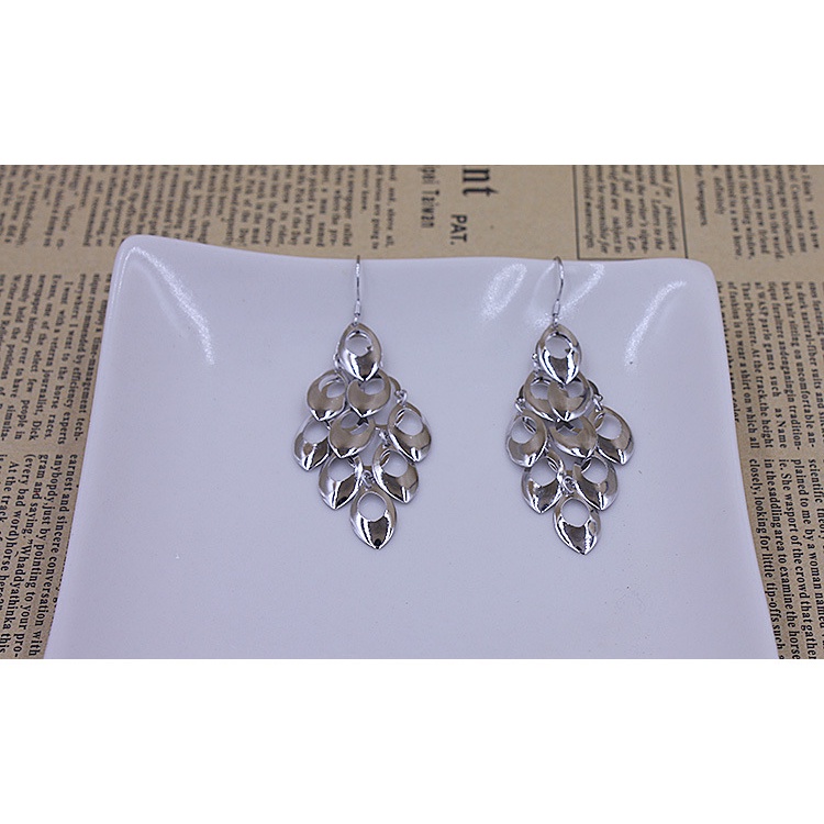 Anting Perak 925 Wanita Tari Merak Perhiasan Fashio