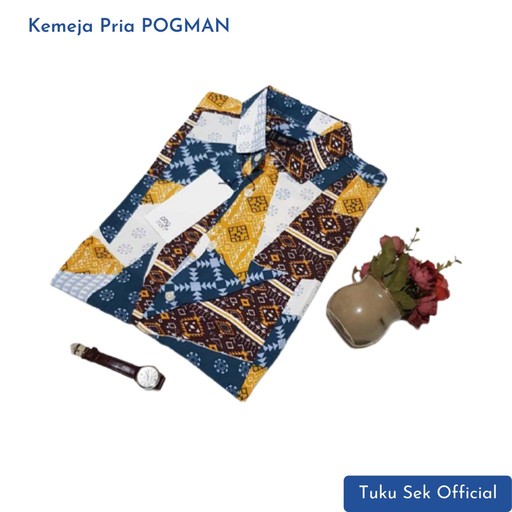 Kemeja Pria Elegant New Arrival POGMAN ORI 
