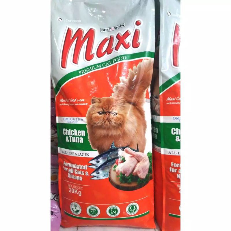 Maxi cat food