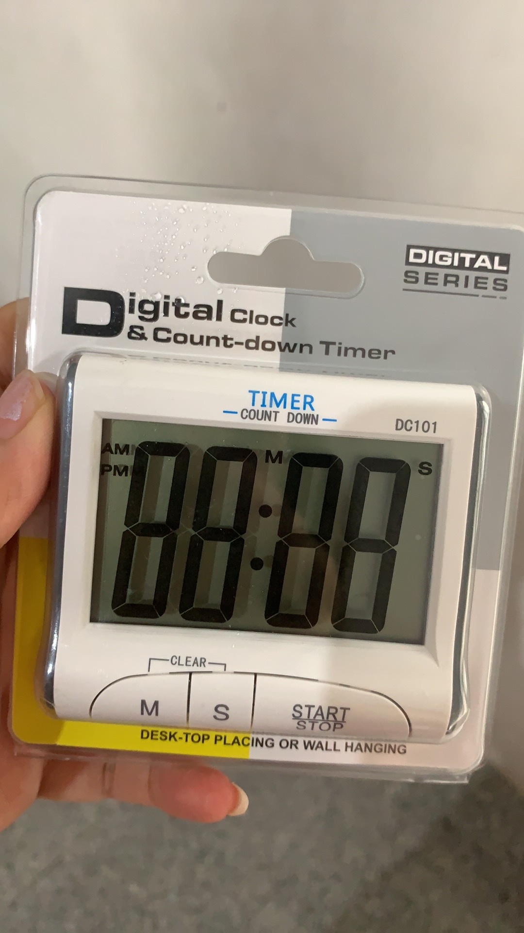 Timer Masak Dapur Lcd Digital Count Down