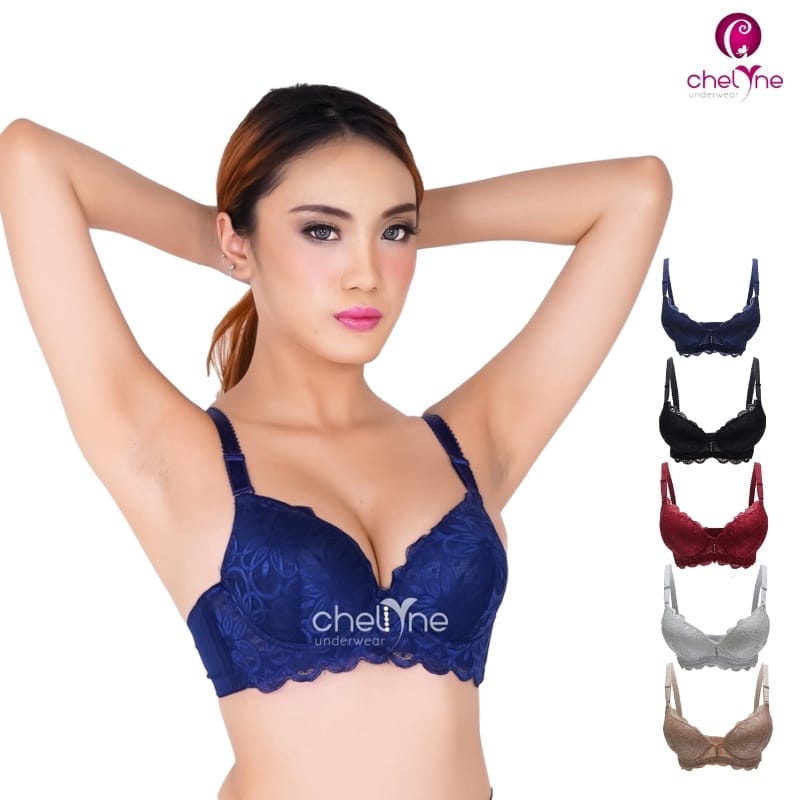 BH Chelyne Full Brukat Push-Up-Bra 818 Full Cup Bra