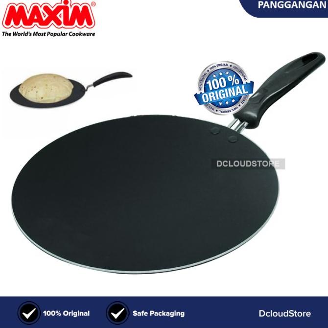 Wajan Pemanggang Datar 28 cm MAXIM Venice Satay Pan Ikan / Sate Teflon