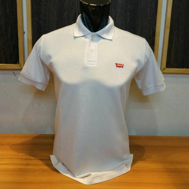 Kaos Kerah Levis Import Polos