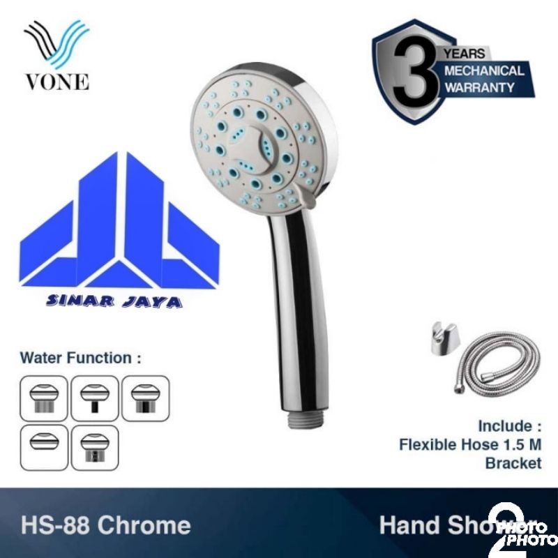 VONE Hand Shower - Shower Mandi -Hand Multi Fungsi Air HS-88