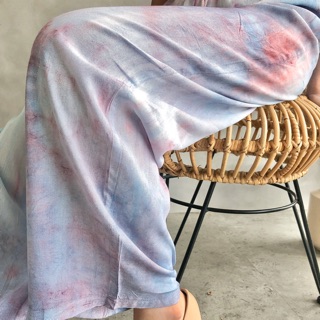  Tie  Dye  Kulot  Pants vocadue Shopee Indonesia