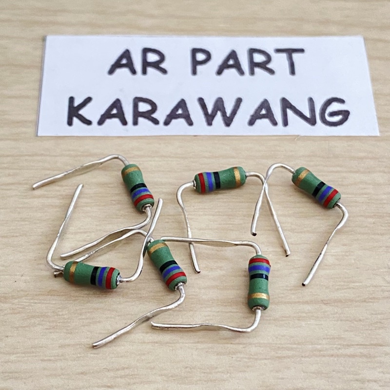 resistor 27ohm 1/2 watt original japan bodi kecil ready
