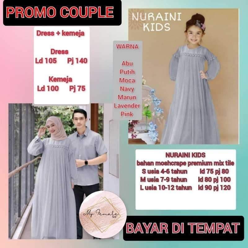 couple keluarga - Baju anak ibu ayah - set couple