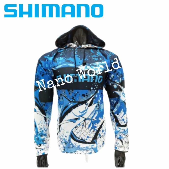 Baju Jersey Pancing Kaos Memancing Kupluk