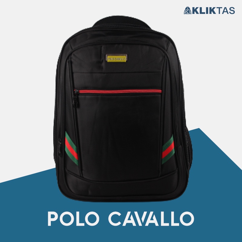 [KLIKTAS] Tas Ransel Laptop Import Polo Milano JJ 77171-18 / Backpack kantor kerja kuliah