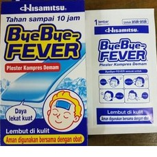 Bye Bye Fever untuk anak-anak per sachet (1 lembar ...