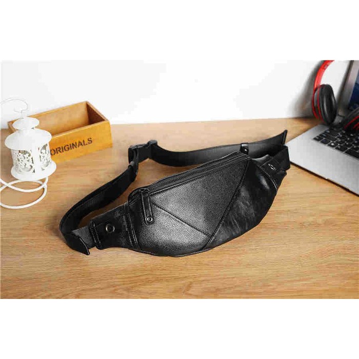 Jual Waistbag Cowok Waistbagpria Taspinggang Cowok Keren tas pria tsd70