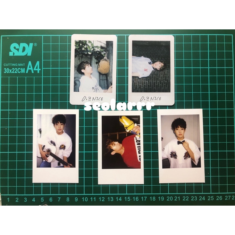 Seventeen Aju Nice Set Concert 2016 Pola Photocard PC