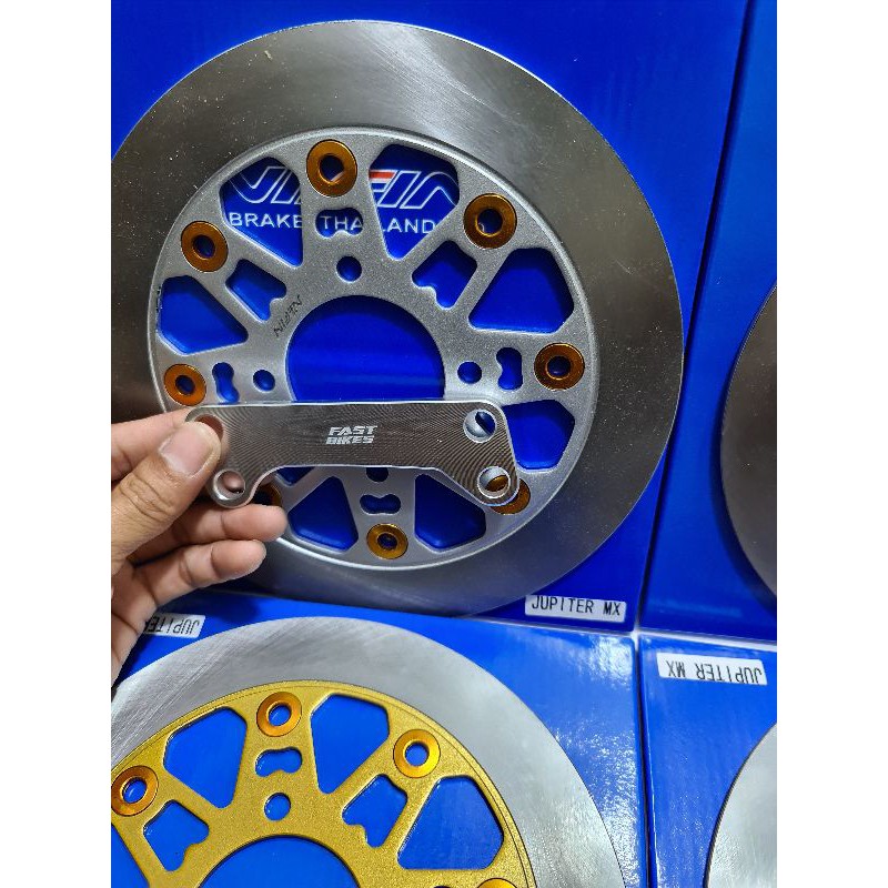 breket kaliper 2p yamaha mio fino mio soul set disk 220 kaliper standar pnp