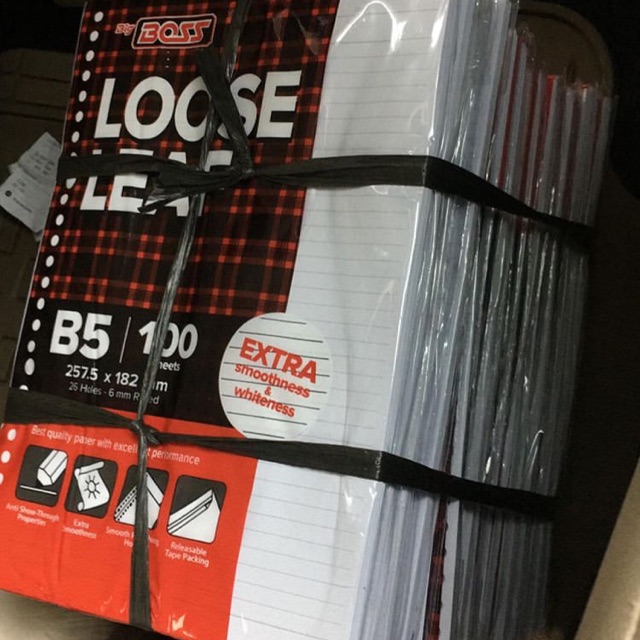

LOOSE LEAF BIG BOSS B5 100 LEMBAR