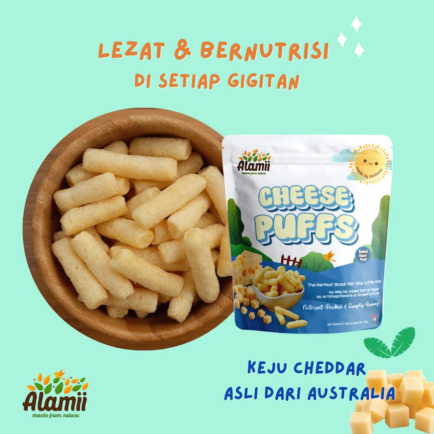 Alamii Snack Bayi Sehat No MSG 25 gram - Cheese