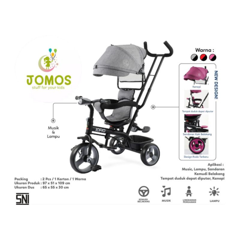 SEPEDA RODA TIGA IORA PMB T10/T11/T22/T23