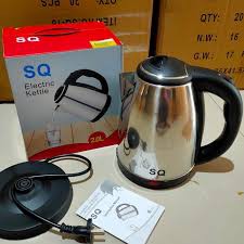 Teko listrik 2L Kettle Electric   Pemanas Air Pembuat Kopi Teh /Teko Lipat Travelling