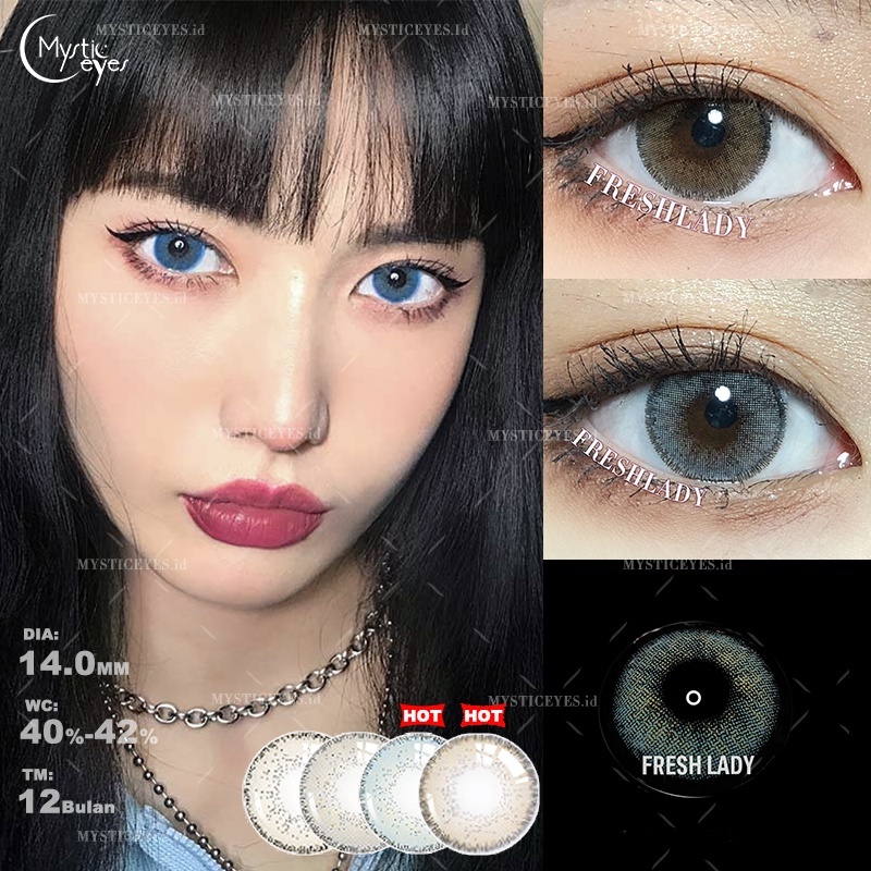 [✅COD] MYSTICEYES SOFTLENS NATURAL COLORS SERI 14MM (NORMAL)