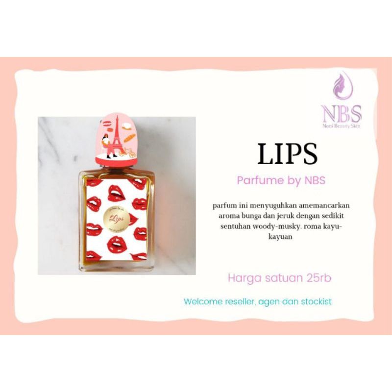 NBS Parfum Wangi & Packaging Mewah Sparkling|Queen|Lips