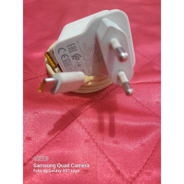 CHARGER ORIGINAL 100% BEKAS BAWAAN REALME C15 C17 C21Y C25 C35 7i NARZO