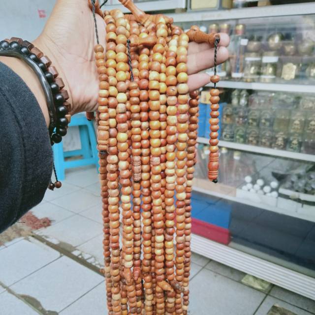 Tasbih 99 kayu secang