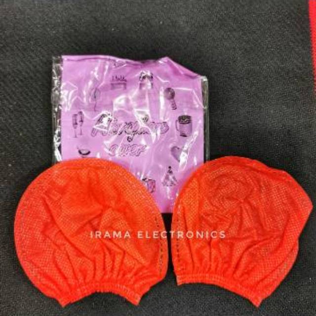 SARUNG MIC KAIN PELINDUNG SPONGE KARAOKE SEKALI Pakai krezt 2 pcs