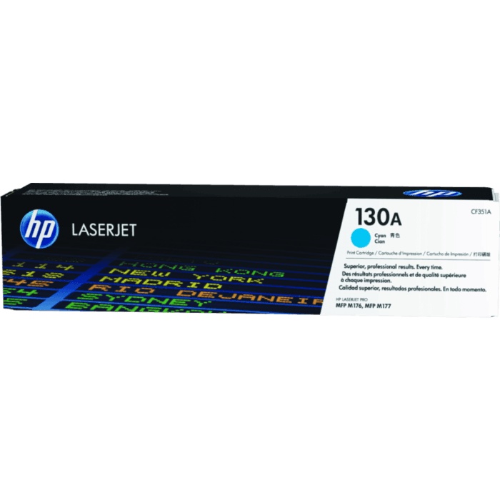 Toner HP  1 Set 130A ( Bk, C, M, Y ) Original LaserJet Cartridge