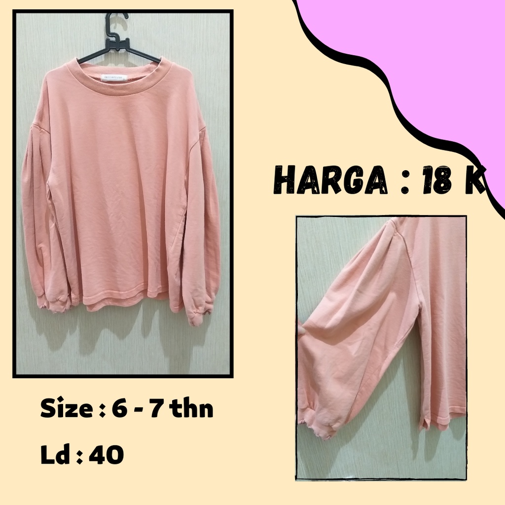 Baju PL/Second Branded Anak Perempuan murah