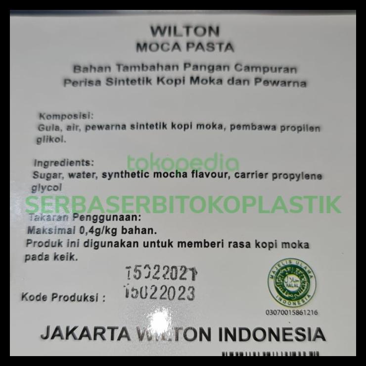 

TERBARUU!! WILTON MOCCA PASTA 1L COD