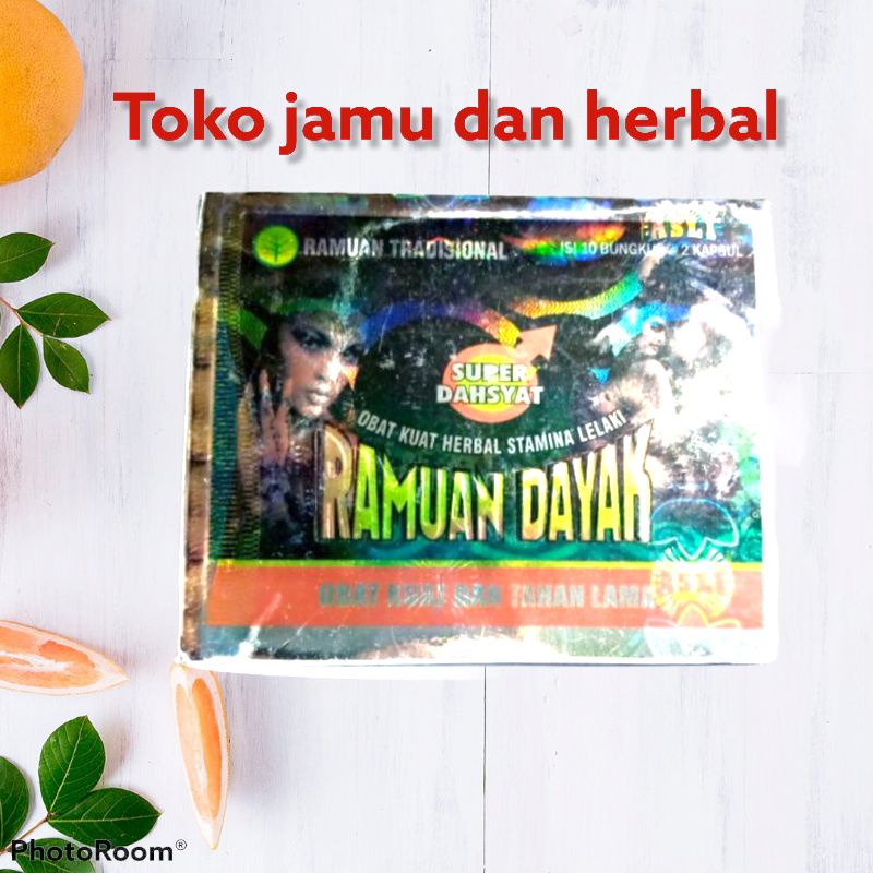 kapsul ramuan dayak