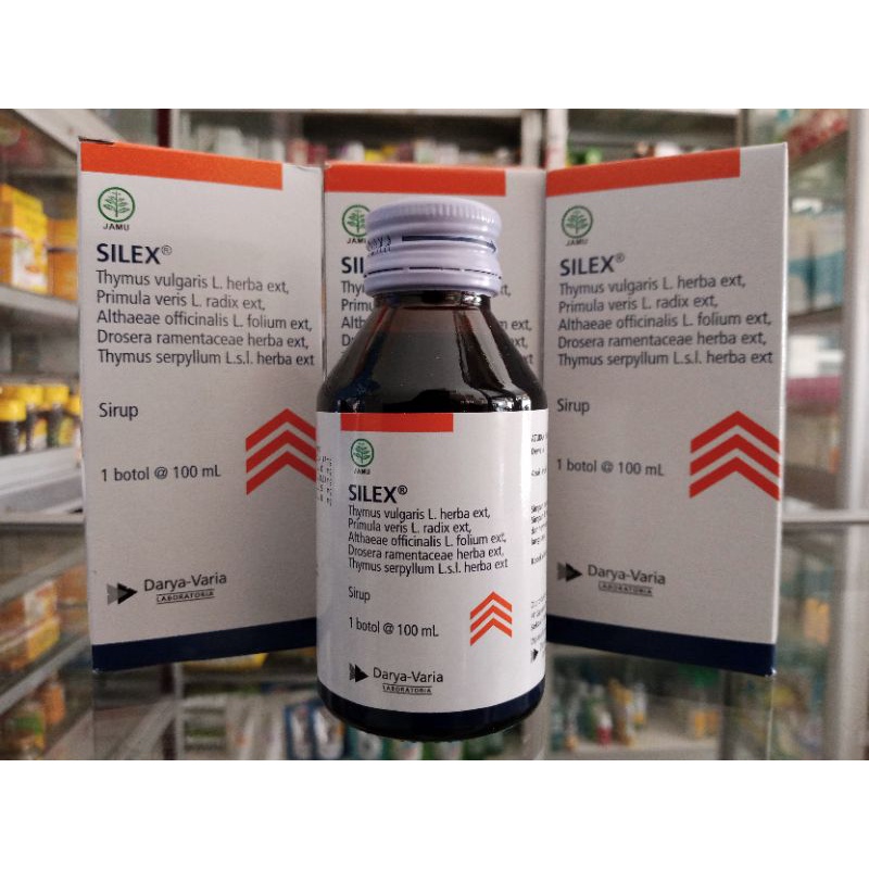 SILEX SIRUP 100ML | OBAT BATUK - ED 12/2024