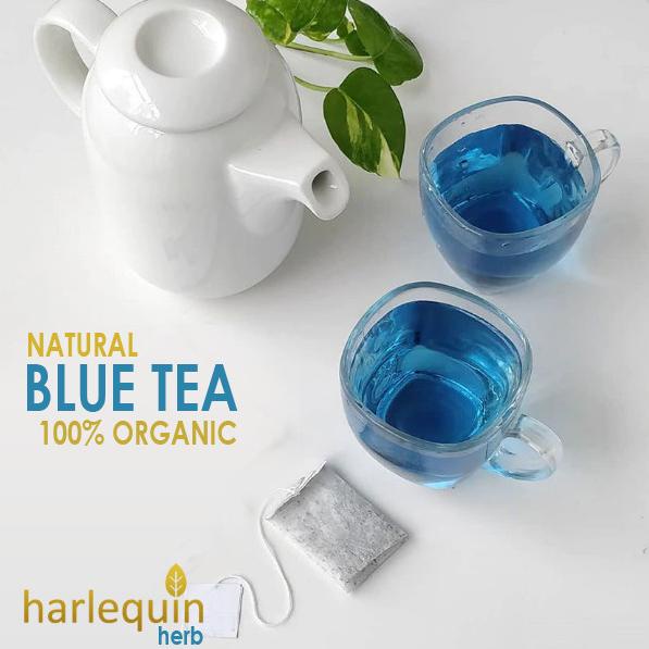 

[ COD ] Teh Biru Celup Isi 24 Butterfly Pea flowers Tea - Teh Bunga Telang TERJAMIN Kode 940