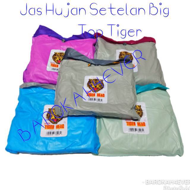 Jas hujan SETELAN BIG TOP TIGER / setelan jaket celana big top tiger 68208