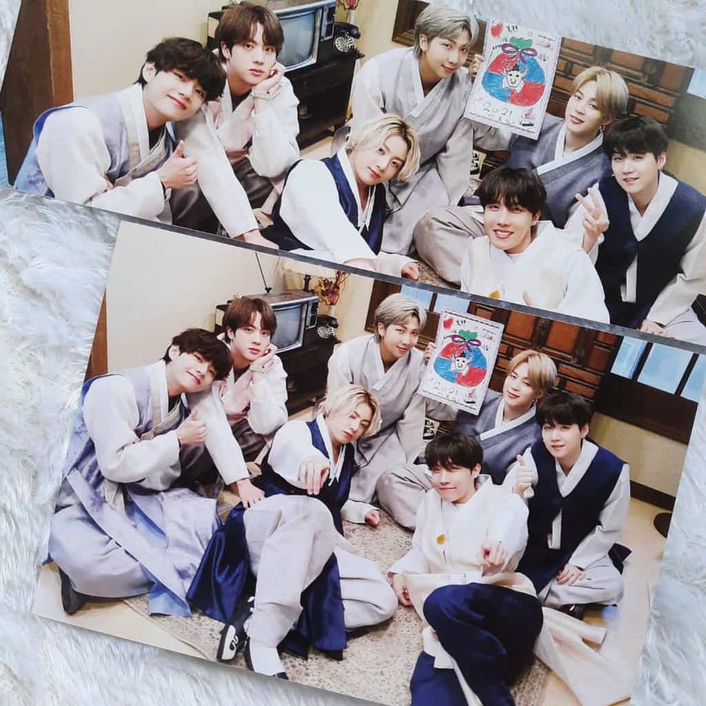 FANKIT BTS HAPPY LUNAR NEW YEAR