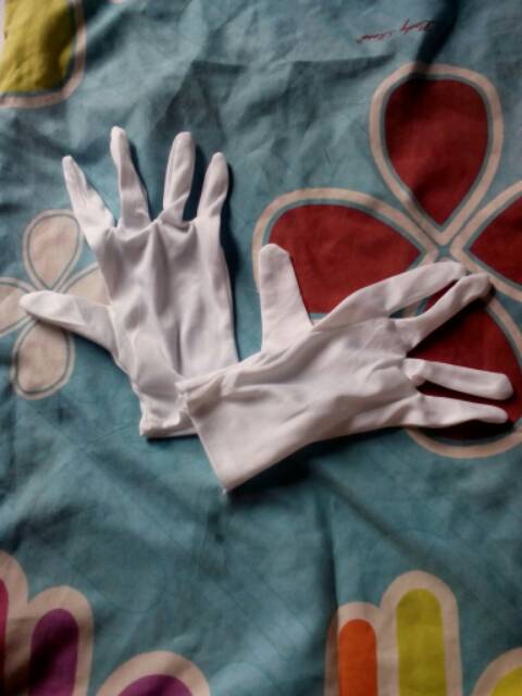 Sarung Tangan Paskibra Pengibar Bendera