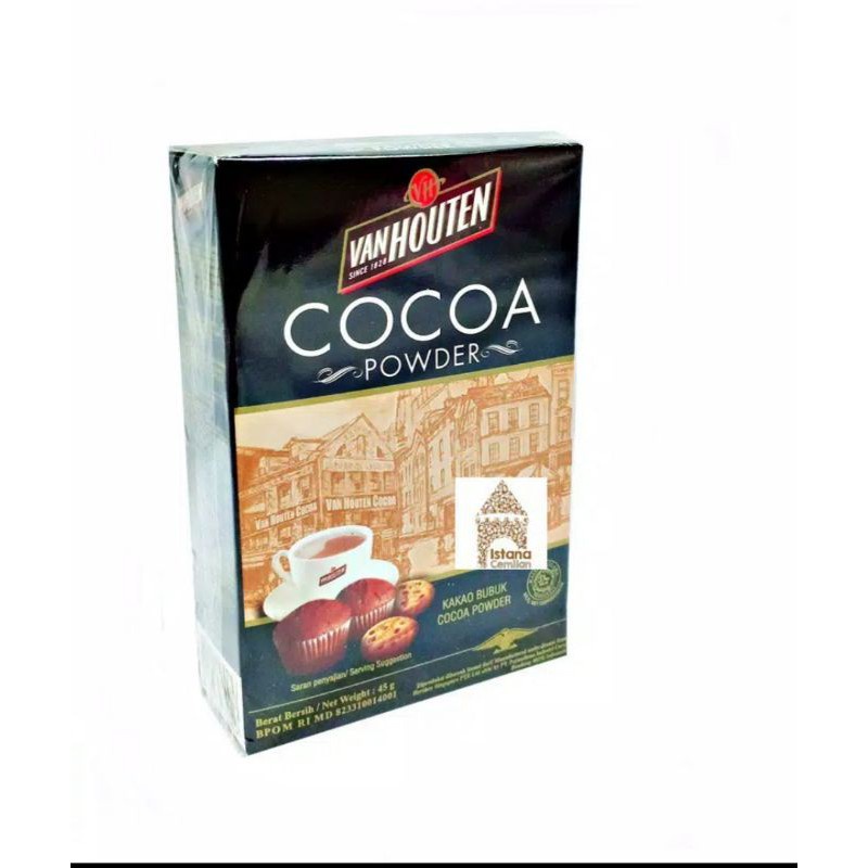 

Cocoa Powder Van Houten 45 grams grosir toko snack