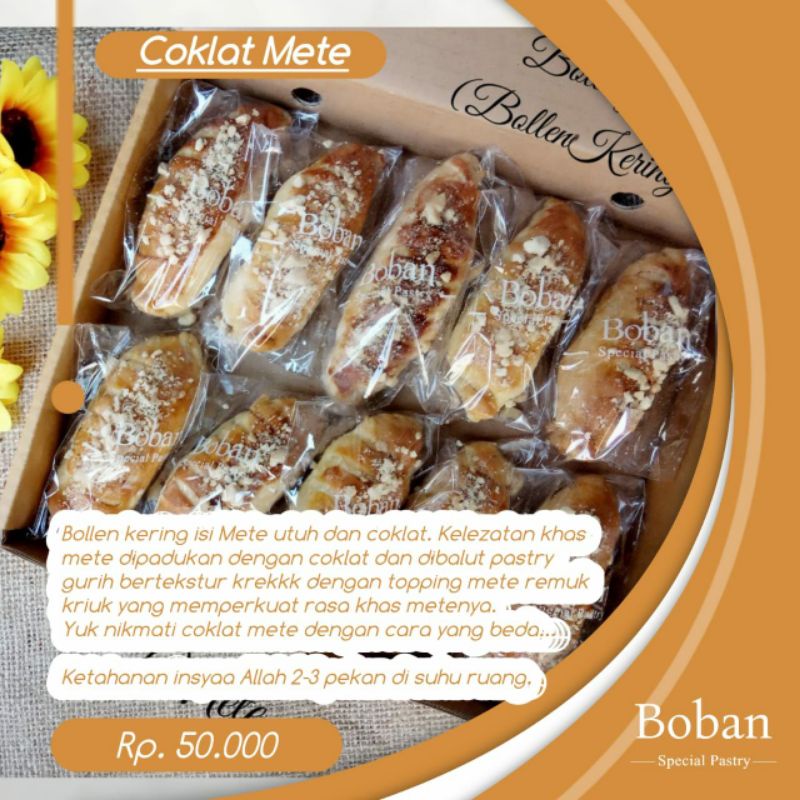 

Bolling (Bollen kering) Coklat Mete Boban Solo Sragen