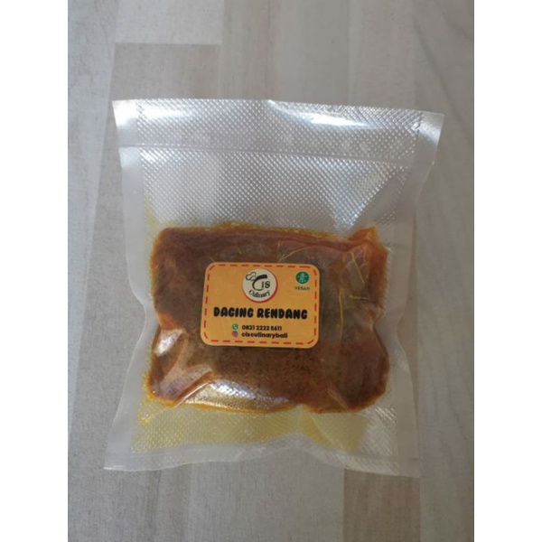 

Frozen Daging Rendang Vegan / Vegetarian