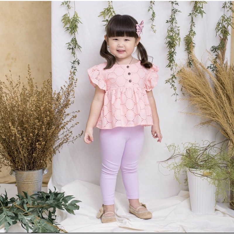 Celana Panjang Legging Anak Bayi Perempuan Basic Polos Calysta Murah Leging Anak Perempuan Cewek Polos 2 3 5 8 10 Tahun Katun Murah