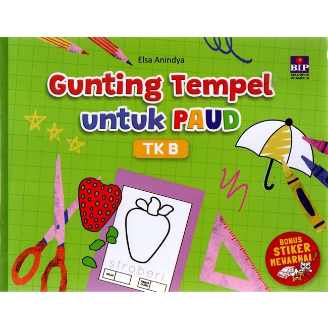 Gramedia Yogya - Buku Gunting Tempel untuk PAUD TK B (Cover 2022 )