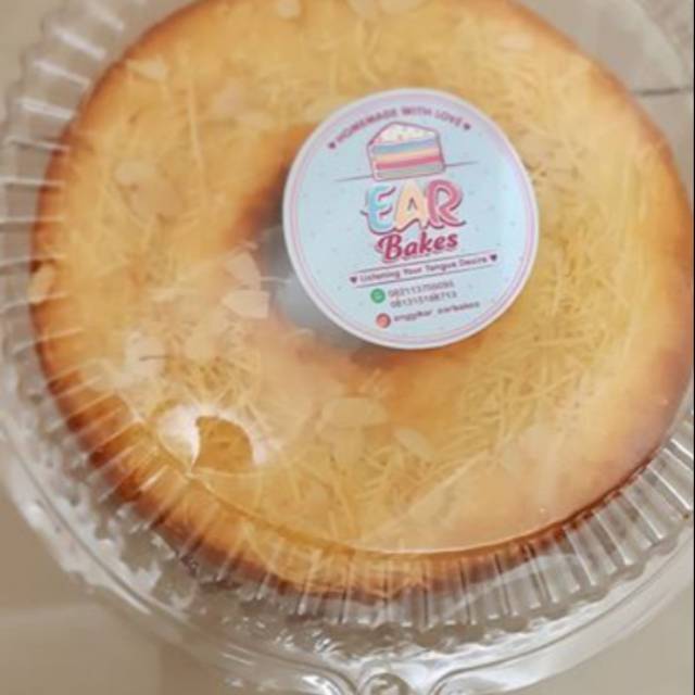 

Cake tapai keju spesial