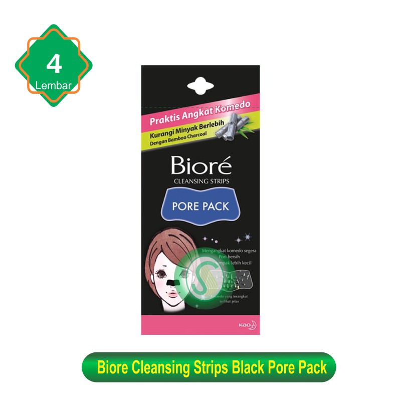 Biore Cleansing Strips Black Pore Pack