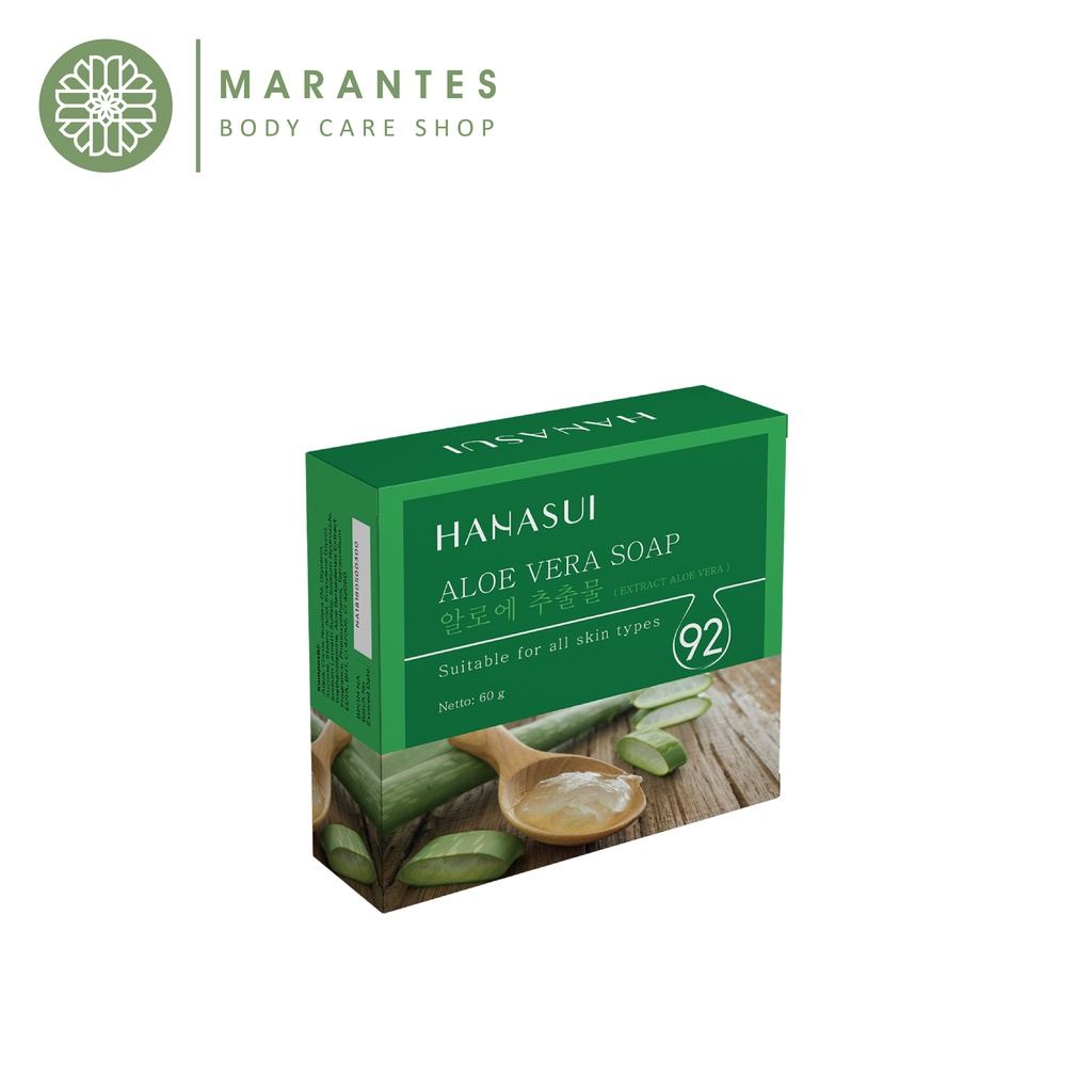 Hanasui Sabun Batang Aloe Vera