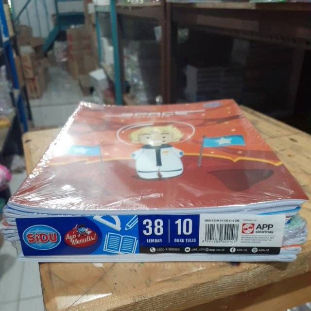 

Buku tulis sidu 38 lbr