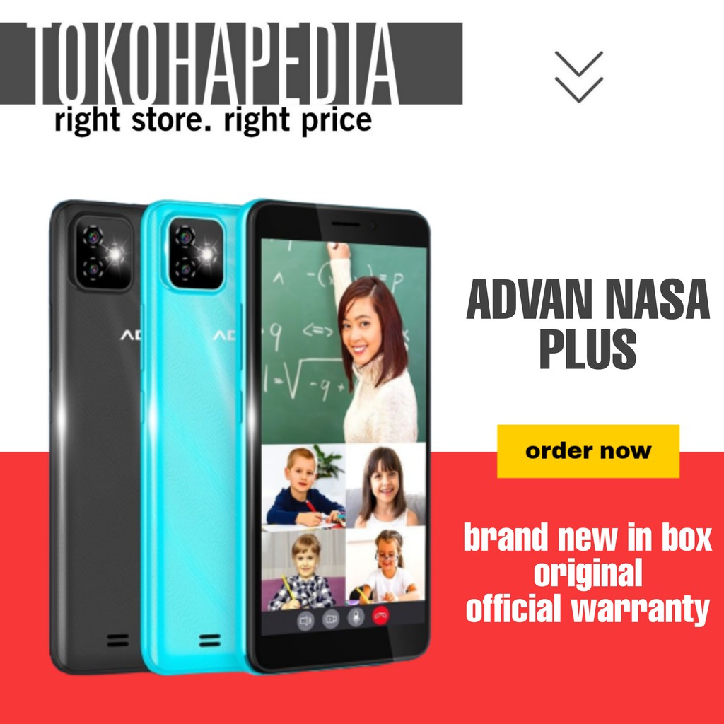 Advan Nasa Plus Smartphone [16GB/ 2GB] GARANSI RESMI ADVAN