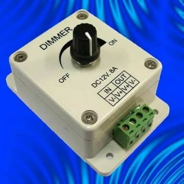 dimmer led strip DIMMER 12 V PENGATUR CAHAYA DIMMER LED STRIP DIMMER LAMPU DIMMER DC AC