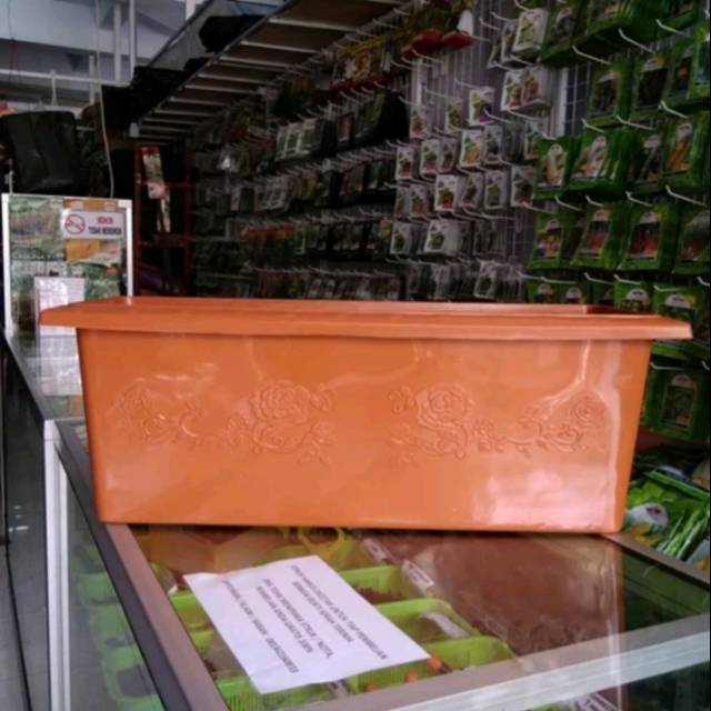 POT PLASTIK PANJANG UKURAN 60X20 CM
