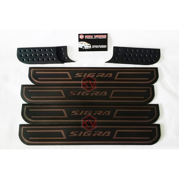 Side Sill Plate / Pelindung Pijakan Samping Model Exclusive Sigra