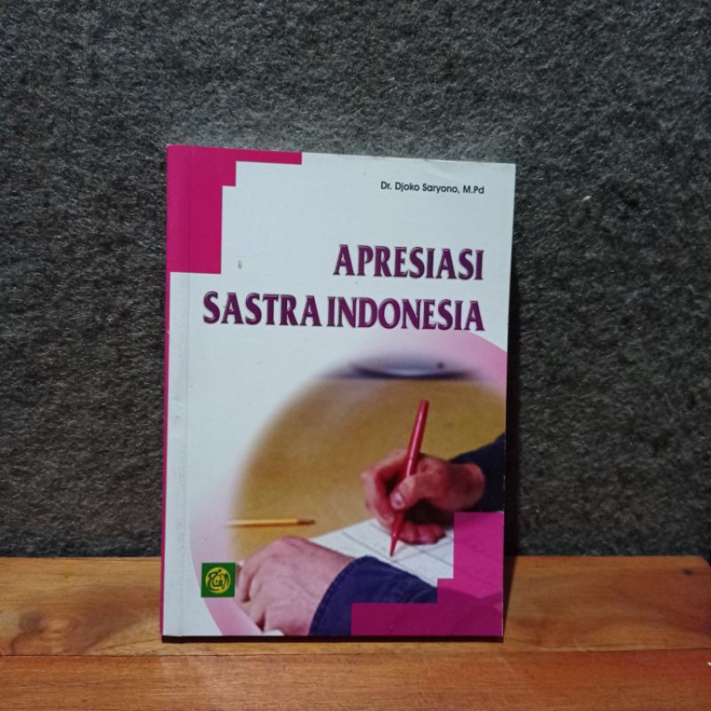 

apresiasi sastra Indonesia by djoko soryono