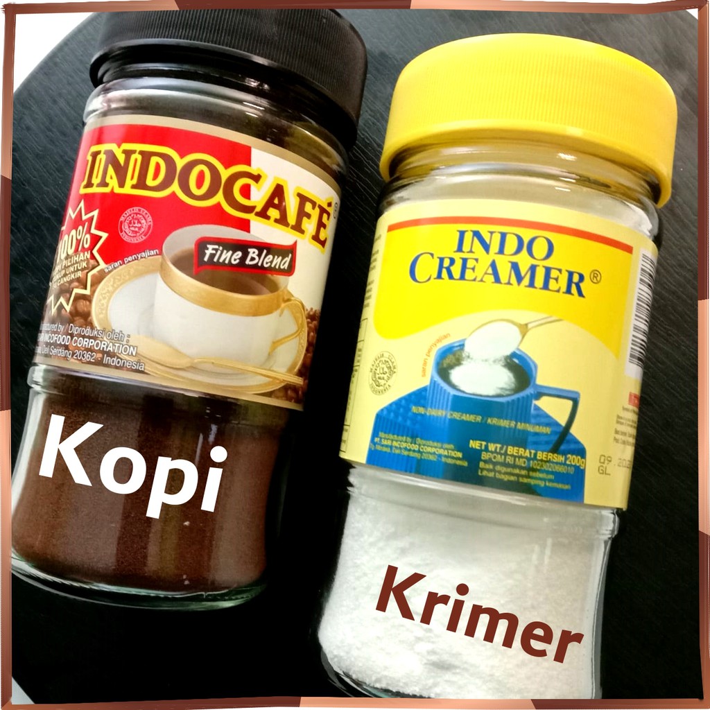 

CAFFEE indocafe Nett 100/200gr kopi dengan krimer CREAMER INDO CAFE lebih asyiik